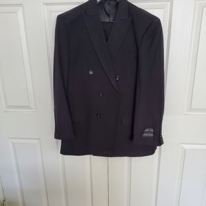 Men's Black 2 Piece Suit